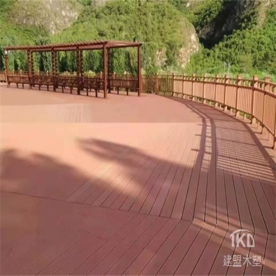 太原木塑平台铺设