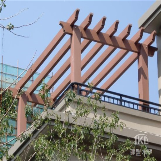 木塑花架